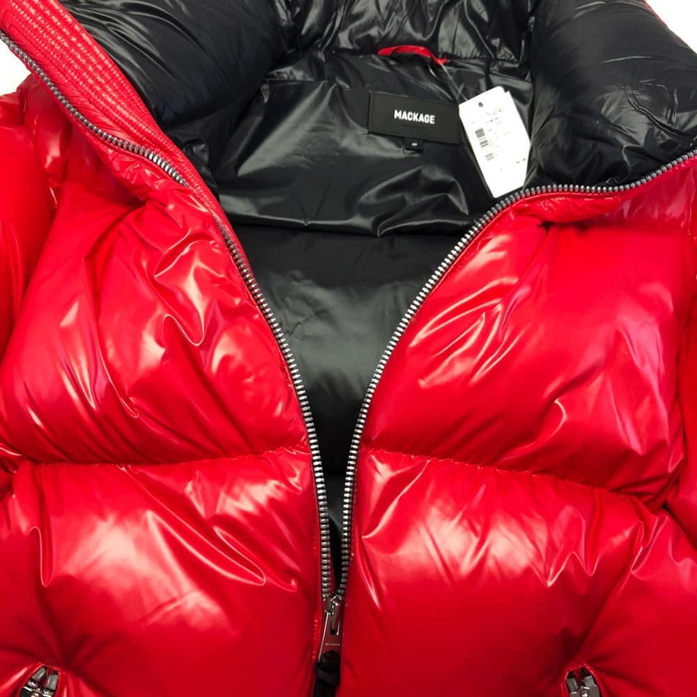 Mackage Red Down Kent Jacket - Picture 6 of 10